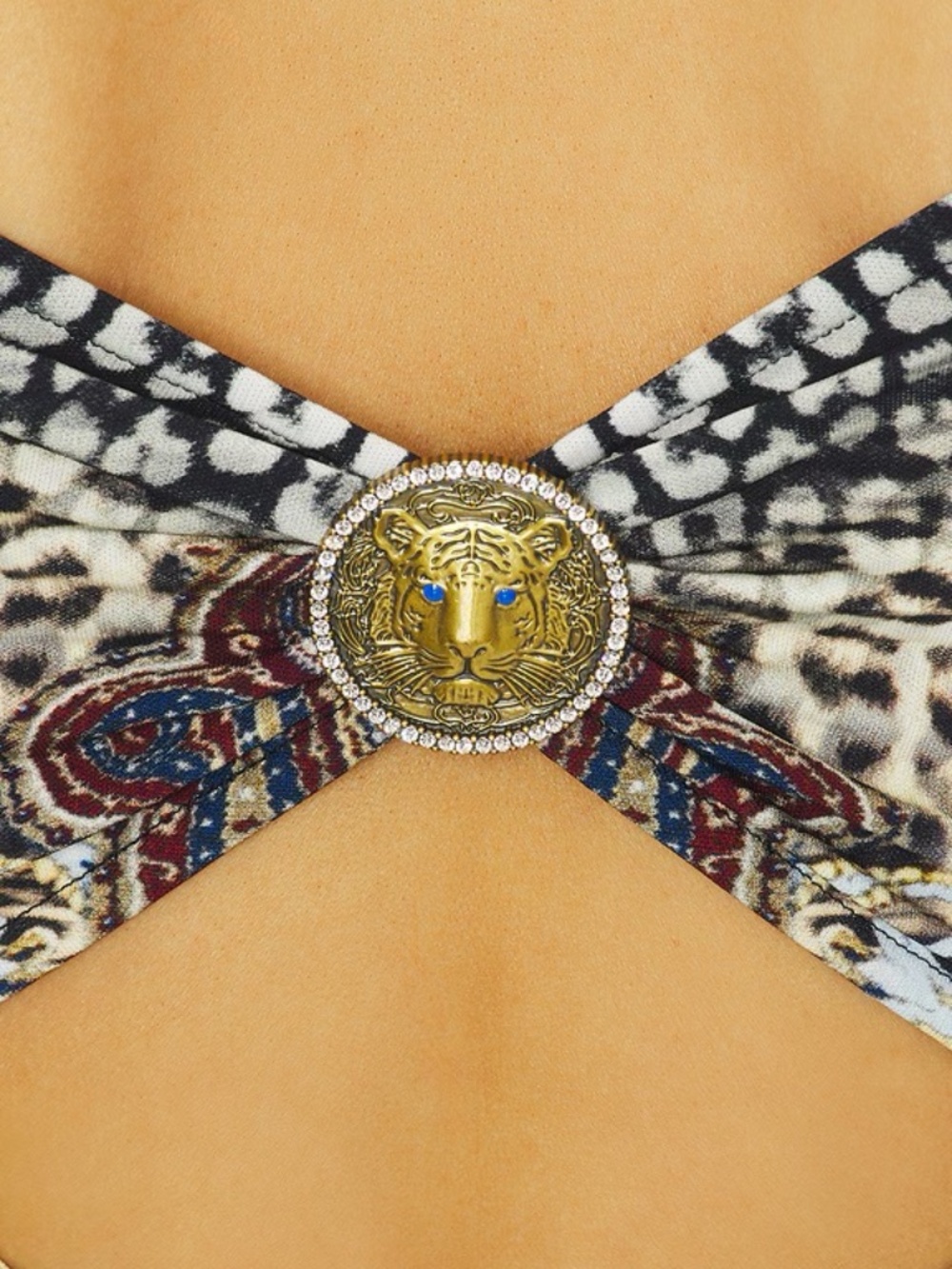 Camilla Istanbul Animalia Back Detail Jersey Dress - Picture 4 of 4